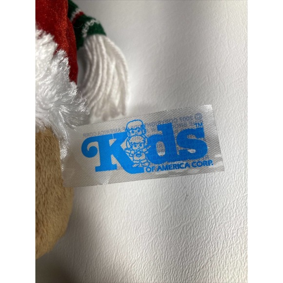 Kids Of America Holiday Cheer Animated Singing Santa Reindeer w/ Flashing Wheel - Picture 7 of 8